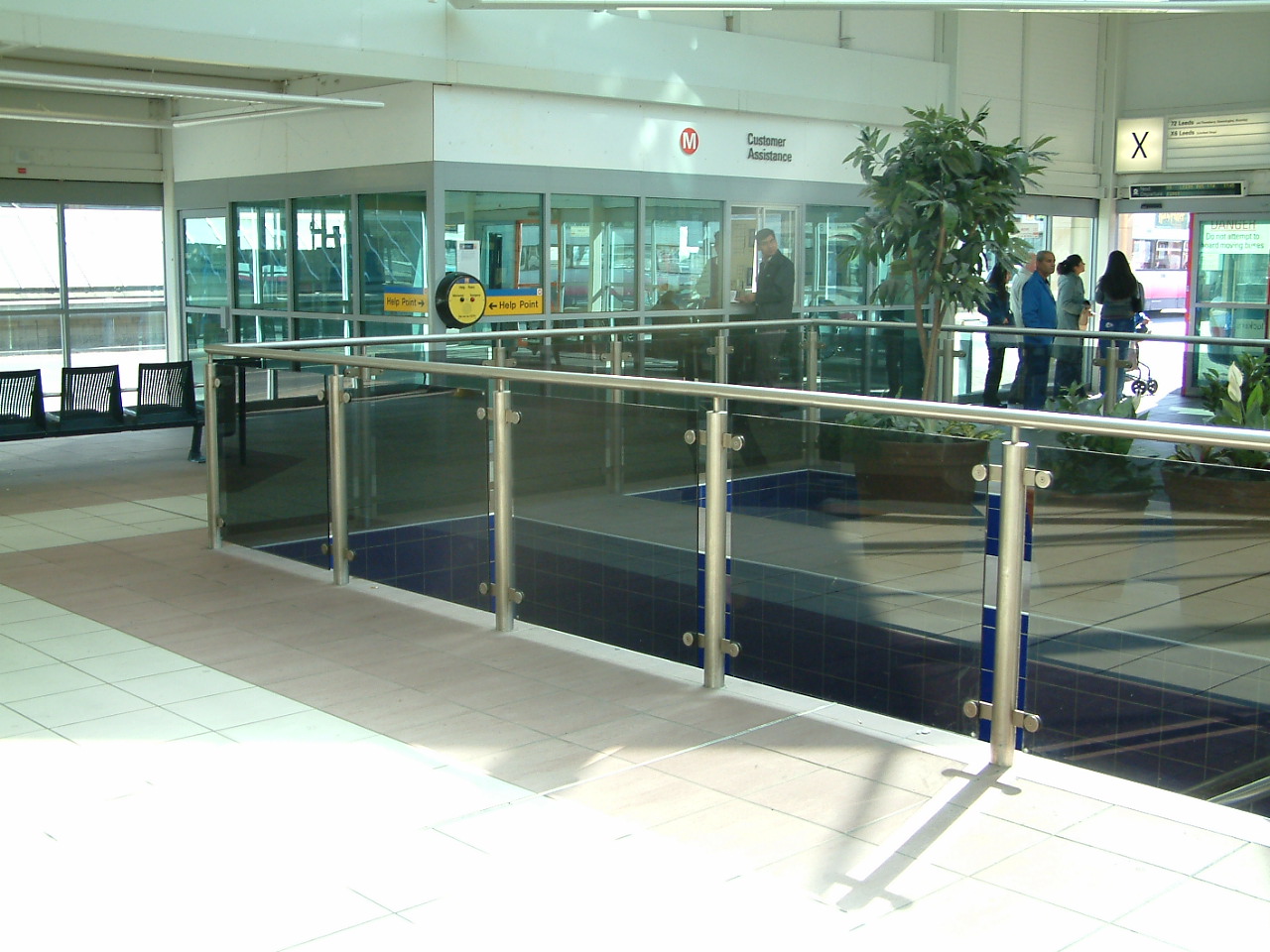 Glass balustrade